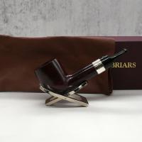 Northern Briars Bruyere Regal G4 Banded Chubby Lovat 9mm Fishtail Pipe (NB168)
