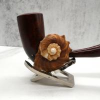 Northern Briars Bespoke Fossil Seashell G5 Fishtail Pipe (NB181)