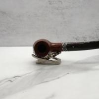 Northern Briars Bruyere Premier ELX Bent Banded Billiard 9mm Fishtail Pipe (NB185)