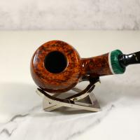 P. Jeppesen High Grade 11 Malachite Composite Smooth Fishtail Pipe (NEER188)