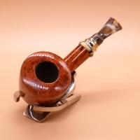 Neerup Classic Series gr 4 Smooth Bent 9mm Filter Fishtail Pipe (NEER204)