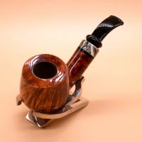 P Jeppesen IDA Handmade gr 4 Smooth Bent No Filter Fishtail Pipe (NEER270)