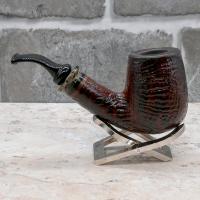 P Jeppesen IDA Handmade gr 4 Smooth Bent 9mm Fishtail Pipe (NEER273)