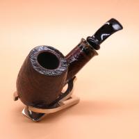 P Jeppesen IDA Handmade gr 4 Smooth Bent 9mm Fishtail Pipe (NEER273)