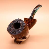 P Jeppesen IDA Handmade gr 4 Smooth Bent 9mm Fishtail Pipe (NEER276)