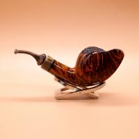P Jeppesen IDA Handmade gr 5 Smooth Bent Fishtail Pipe (NEER281)
