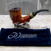 P Jeppesen IDA Handmade gr 6 Smooth Bent 9mm Fishtail Pipe (NEER283)