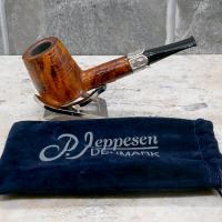 P Jeppesen Boutique gr 3 Smooth 9mm Bent  Fishtail Pipe (NEER285)