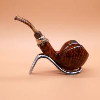 Neerup Classic Series gr 4 Smooth Bent 9mm Filter Fishtail Pipe (NEER347)