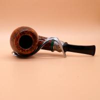 P Jeppesen IDA Handmade gr 4 Smooth Bent 9mm Filter Fishtail Pipe (NEER354)