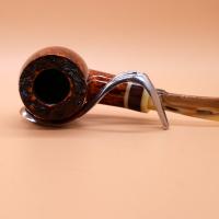 P Jeppesen IDA Handmade gr 3 Smooth Bent 9mm Filter Fishtail Pipe (NEER360)