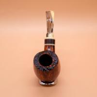 P Jeppesen IDA Handmade gr 3 Smooth Bent 9mm Filter Fishtail Pipe (NEER360)