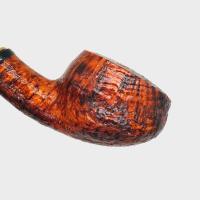 Neerup Classic Series gr 3 Sandblast Bent 9mm Filter Fishtail Pipe (NEER373)