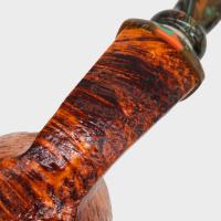 Neerup Structure Series gr 3 Sandblast Bent 9mm Filter Fishtail Pipe (NEER377)