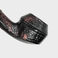 Neerup Structure Series gr 3 Sandblast Bent 9mm Filter Fishtail Pipe (NEER381)