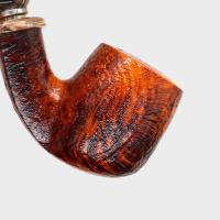 Neerup Structure Series gr 3 Sandblast Bent 9mm Filter Fishtail Pipe (NEER383)