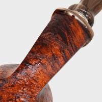 Neerup Structure Series gr 3 Sandblast Bent 9mm Filter Fishtail Pipe (NEER383)