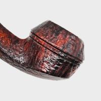 Neerup Structure Series gr 3 Sandblast Bent 9mm Filter Fishtail Pipe (NEER384)