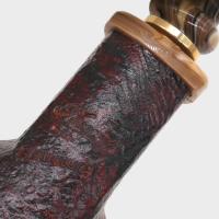 Neerup Structure Series gr 2 Sandblast Straight 9mm Filter Fishtail Pipe (NEER403)