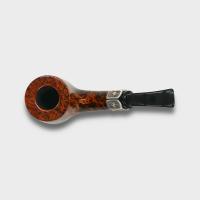 P Jeppesen Boutique gr 4 Smooth Bent Silver Fishtail Pipe (NEER404)