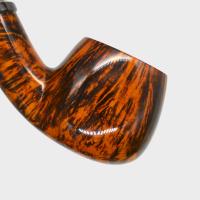 P Jeppesen Boutique gr 4 Smooth Bent Silver Fishtail Pipe (NEER405)