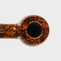 P Jeppesen Boutique gr 4 Smooth Bent Silver Fishtail Pipe (NEER405)