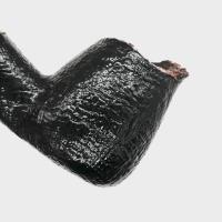 P Jeppesen Boutique gr 4 Smooth Bent Silver Fishtail Pipe (NEER406)