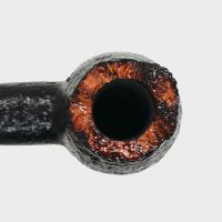 P Jeppesen Boutique gr 4 Smooth Bent Silver Fishtail Pipe (NEER406)