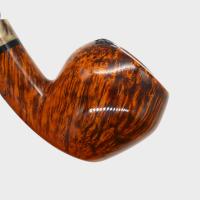 P Jeppesen IDA Handmade gr 5 Smooth Bent 9mm Filter Fishtail Pipe (NEER408)