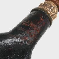 P Jeppesen Boutique gr 3 Rusticated Bronze 9mm Bent Fishtail Pipe (NEER411)