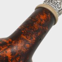 P Jeppesen Boutique gr 3 Smooth 9mm Bent Fishtail Pipe (NEER412)