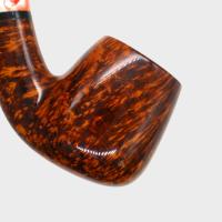 P Jeppesen IDA Handmade gr 4 Smooth Bent 9mm Fishtail Pipe (NEER413)