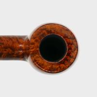 P Jeppesen IDA Handmade gr 4 Smooth Bent 9mm Fishtail Pipe (NEER413)