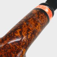 P Jeppesen IDA Handmade gr 4 Smooth Bent 9mm Fishtail Pipe (NEER413)