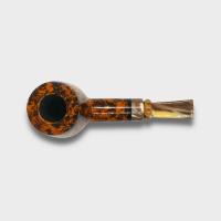 P Jeppesen IDA Handmade gr 4 Smooth Straight 9mm Fishtail Pipe (NEER415)