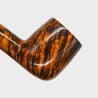 P Jeppesen IDA Handmade gr 4 Smooth Straight 9mm Fishtail Pipe (NEER415)