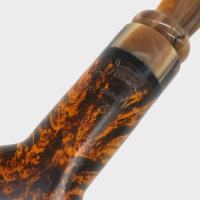 P Jeppesen IDA Handmade gr 4 Smooth Straight 9mm Fishtail Pipe (NEER415)