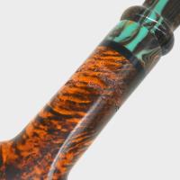 P Jeppesen IDA Handmade gr 4 Smooth Straight 9mm Fishtail Pipe (NEER416)
