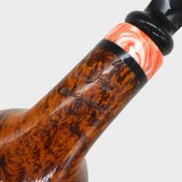 P Jeppesen IDA Handmade gr 4 Smooth Bent 9mm Filter Fishtail Pipe (NEER418)