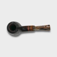 P Jeppesen IDA Handmade gr 4 Rustic Bent 9mm Filter Fishtail Pipe (NEER419)
