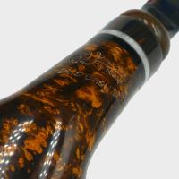 P Jeppesen IDA Handmade gr 3 Smooth Bent 9mm Filter Fishtail Pipe (NEER422)