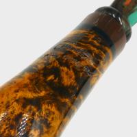 P Jeppesen IDA Handmade gr 3 Smooth Bent 9mm Filter Fishtail Pipe (NEER424)