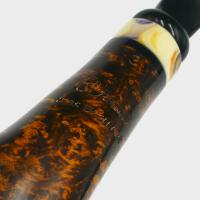 P Jeppesen IDA Handmade gr 3 Smooth Bent 9mm Filter Fishtail Pipe (NEER426)