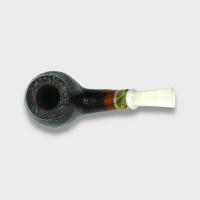 P Jeppesen IDA Handmade gr 3 Rusticated Bent 9mm Filter Fishtail Pipe (NEER427)