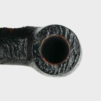 P Jeppesen IDA Handmade gr 3 Rusticated Bent 9mm Filter Fishtail Pipe (NEER429)