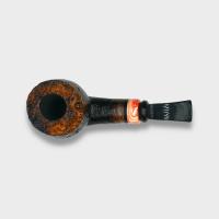 P Jeppesen IDA Handmade gr 3 Rusticated Bent 9mm Filter Fishtail Pipe (NEER430)