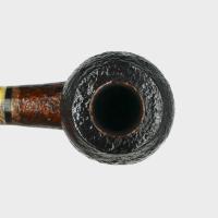 P Jeppesen IDA Handmade gr 3 Rusticated Bent 9mm Filter Fishtail Pipe (NEER431)