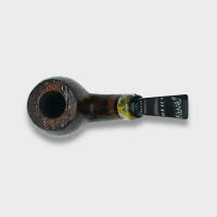 P Jeppesen IDA Handmade gr 3 Rusticated Bent 9mm Filter Fishtail Pipe (NEER434)