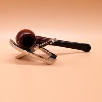 Orlik 3/4 OZ Briar Dental Straight Metal Filter Pipe (OR104)