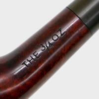 Orlik 3/4 OZ Briar Dental Bent Metal Filter Pipe (OR120)